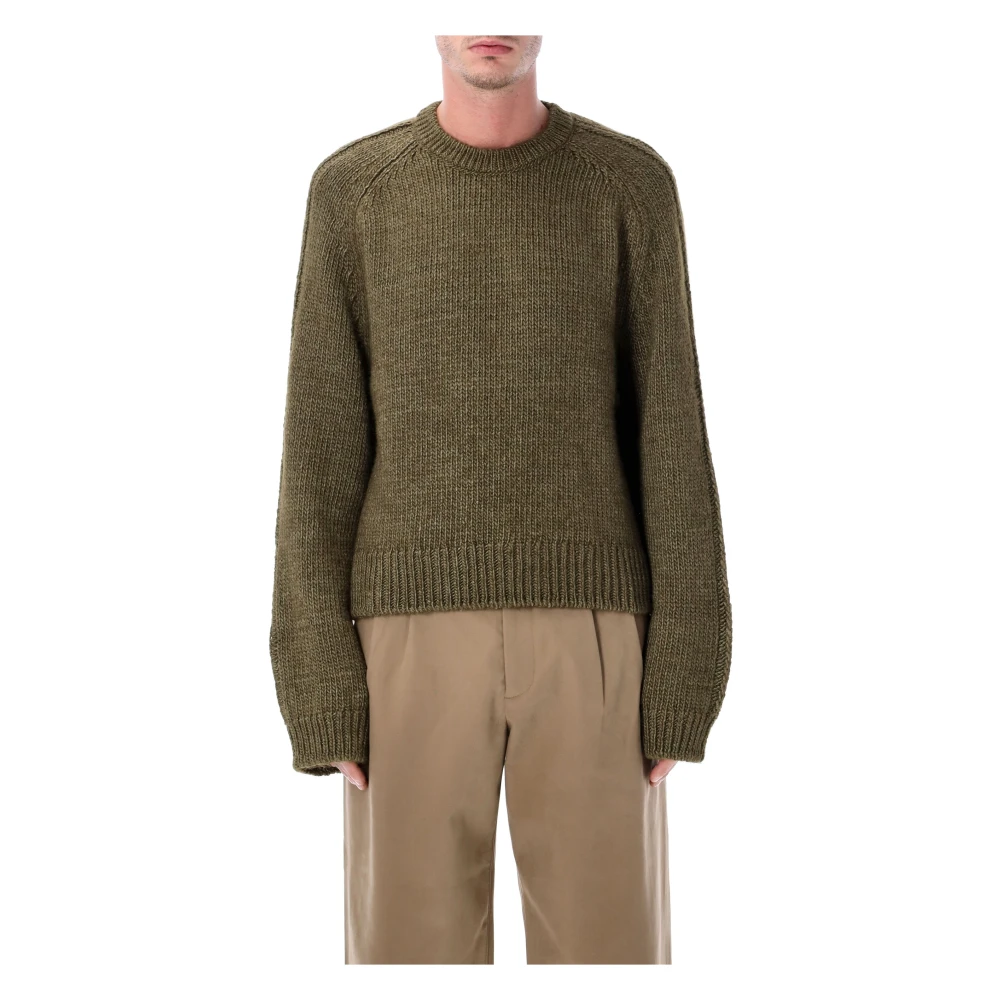 Our Legacy Men's Green True Roundneck