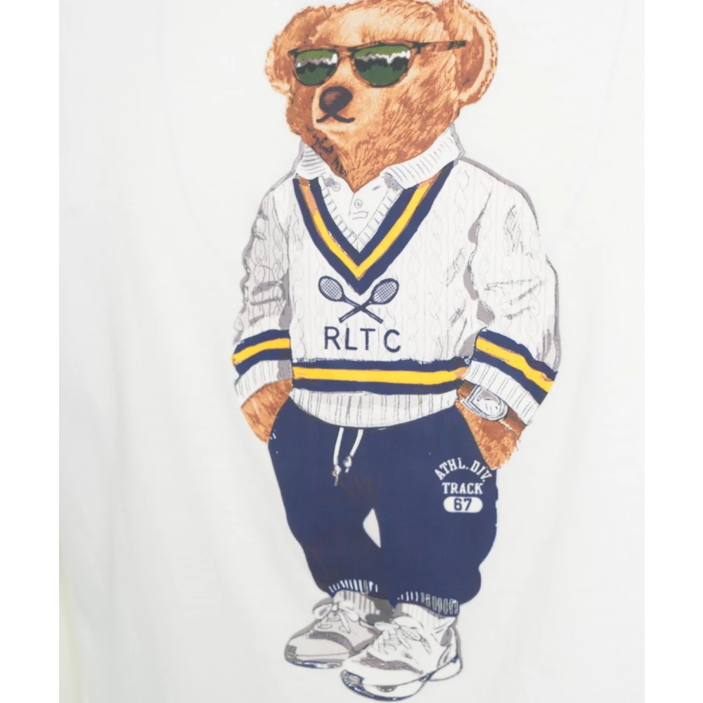 Polo Ralph Lauren Wit Poloshirt Stijlvol Logo Borduurwerk White Heren