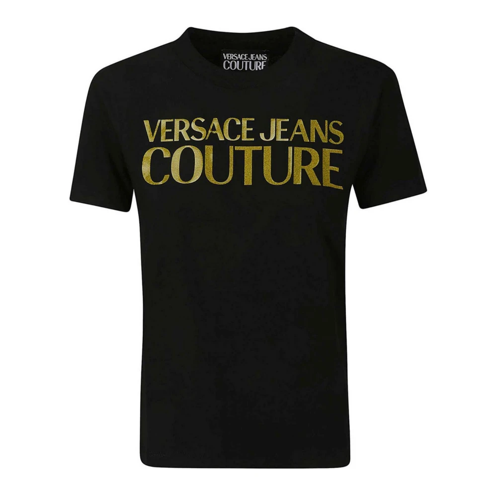 Versace Jeans Couture Stijlvolle T-shirts en Polos Black Dames