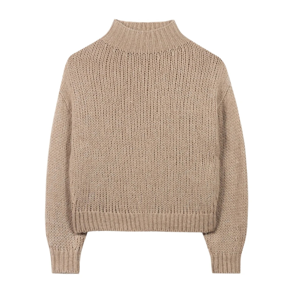 LUISA CERANO Glitterstone Pullover Brown Dames
