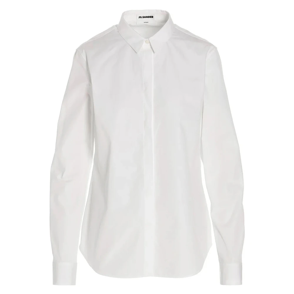 Jil Sander Maandag Overhemd voor Mannen White Dames