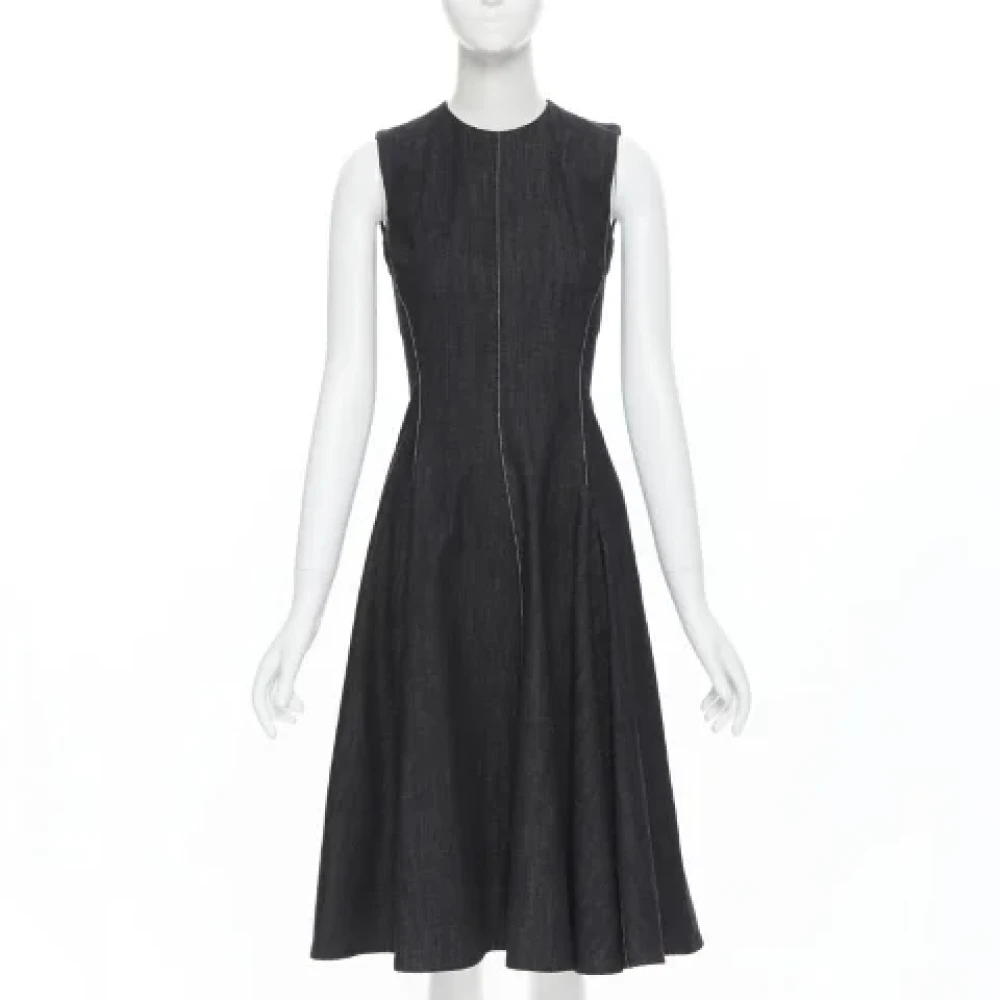 Ralph Lauren Pre-owned Cotton dresses Black Dames