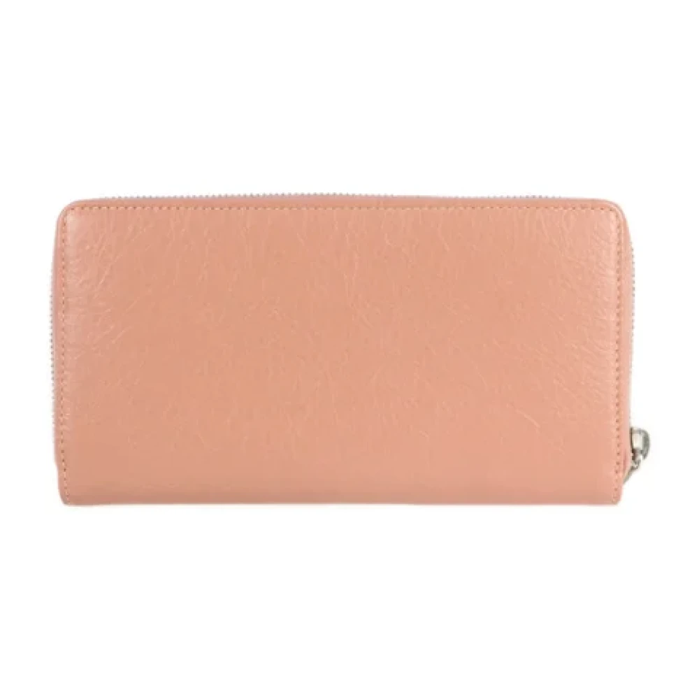 Balenciaga Vintage Pre-owned Leather wallets Pink Dames