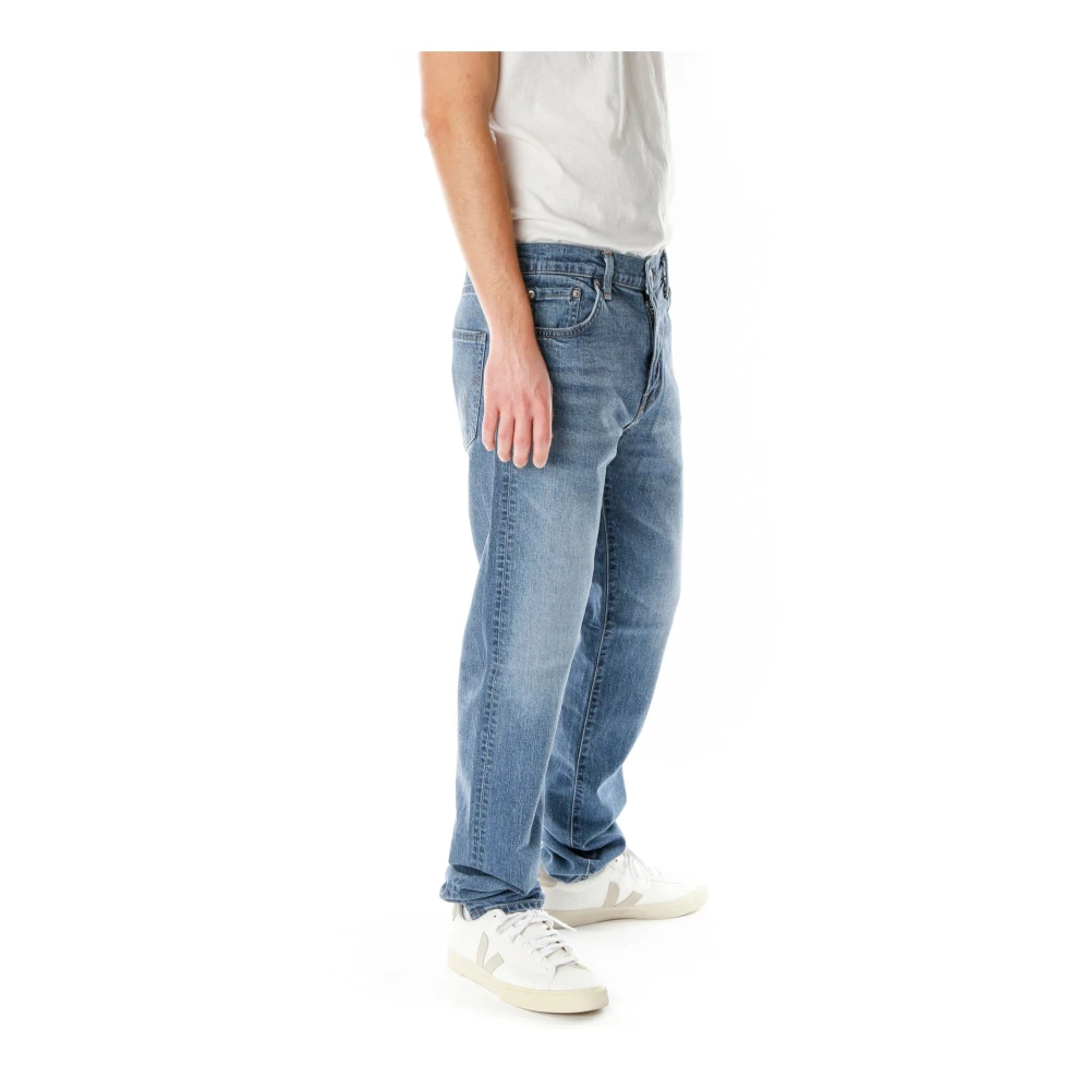 Edwin Midwaist Regular Tapered Indigo Jeans Blue Heren