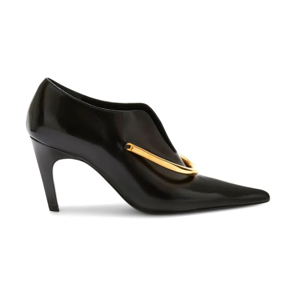 Jil Sander Women's Black Elegant Lowheel Ankle Boots