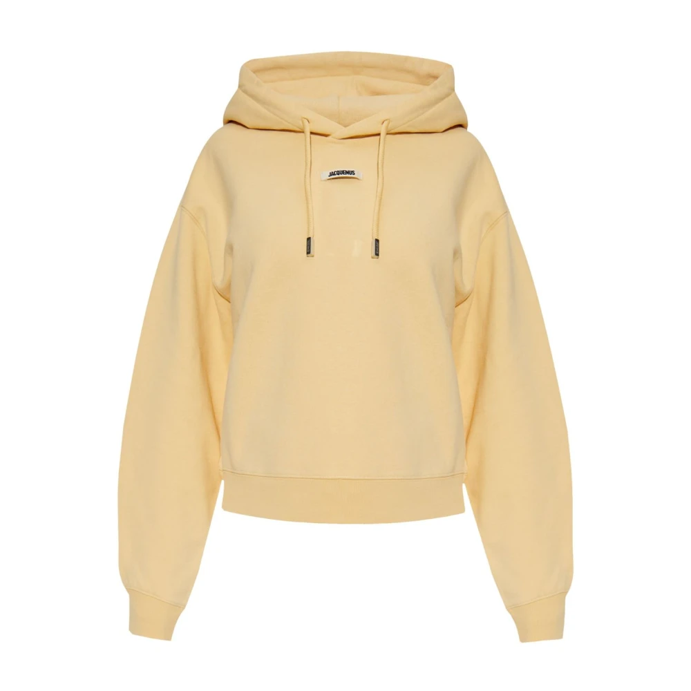 Jacquemus Gul Tröja Dammode Yellow, Dam