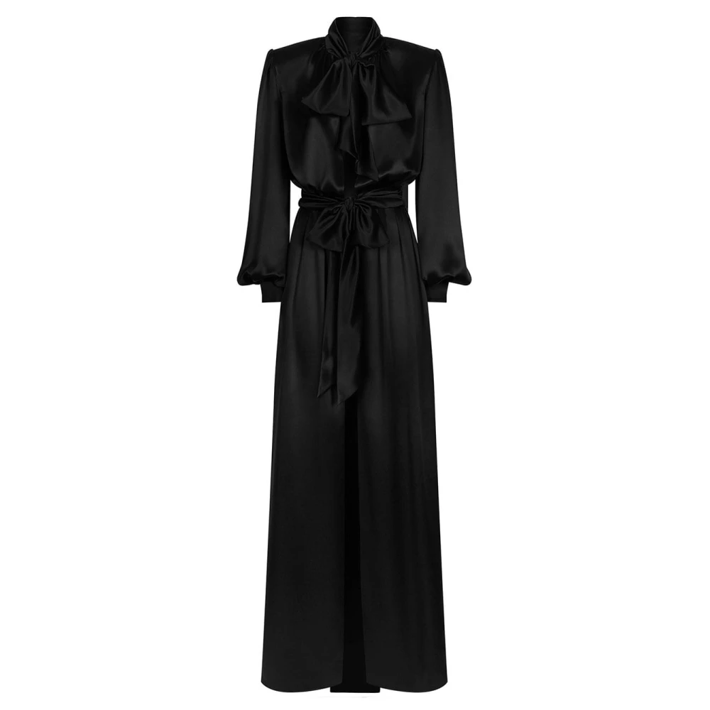 Dolce & Gabbana Elegante Zwarte Jurk voor Vrouwen Black Dames