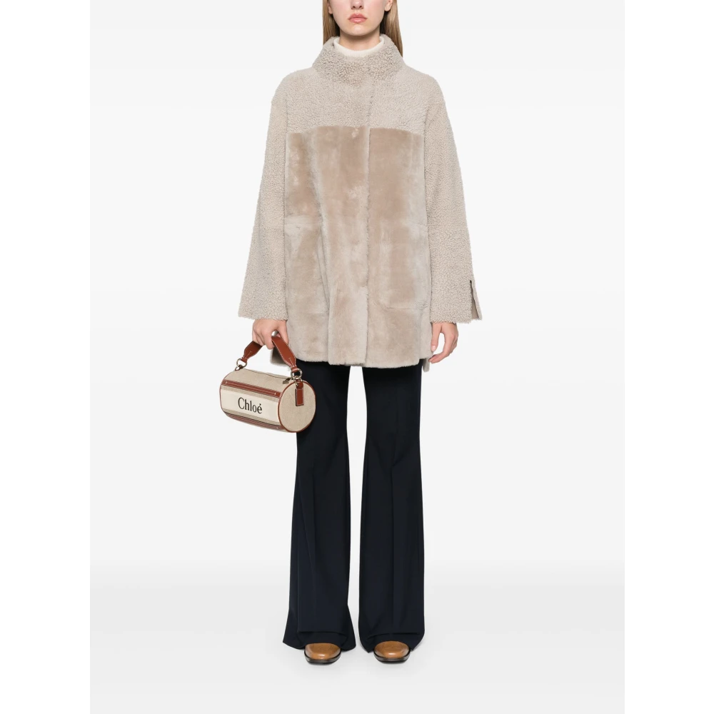 Suprema Schapenjas Zand Multicolor Dames