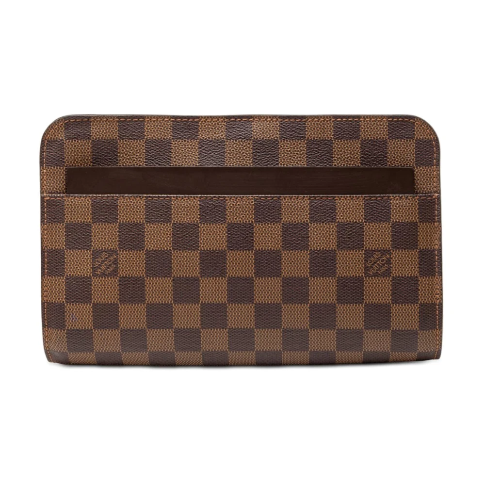 Louis Vuitton Vintage Women's Brown Pre-Owned Patterned Pouch