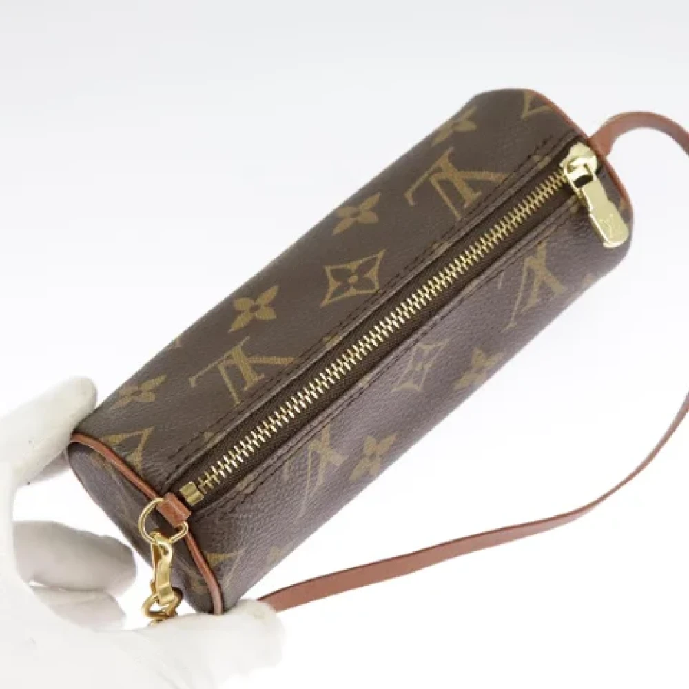 Louis Vuitton Vintage Pre-owned Canvas pouches Brown Dames