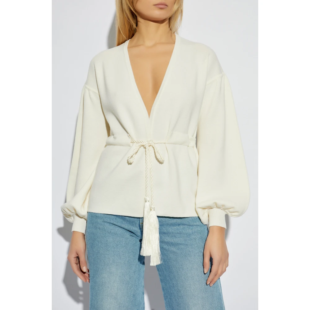 Max Mara Cardigan Tiberio Beige Dames