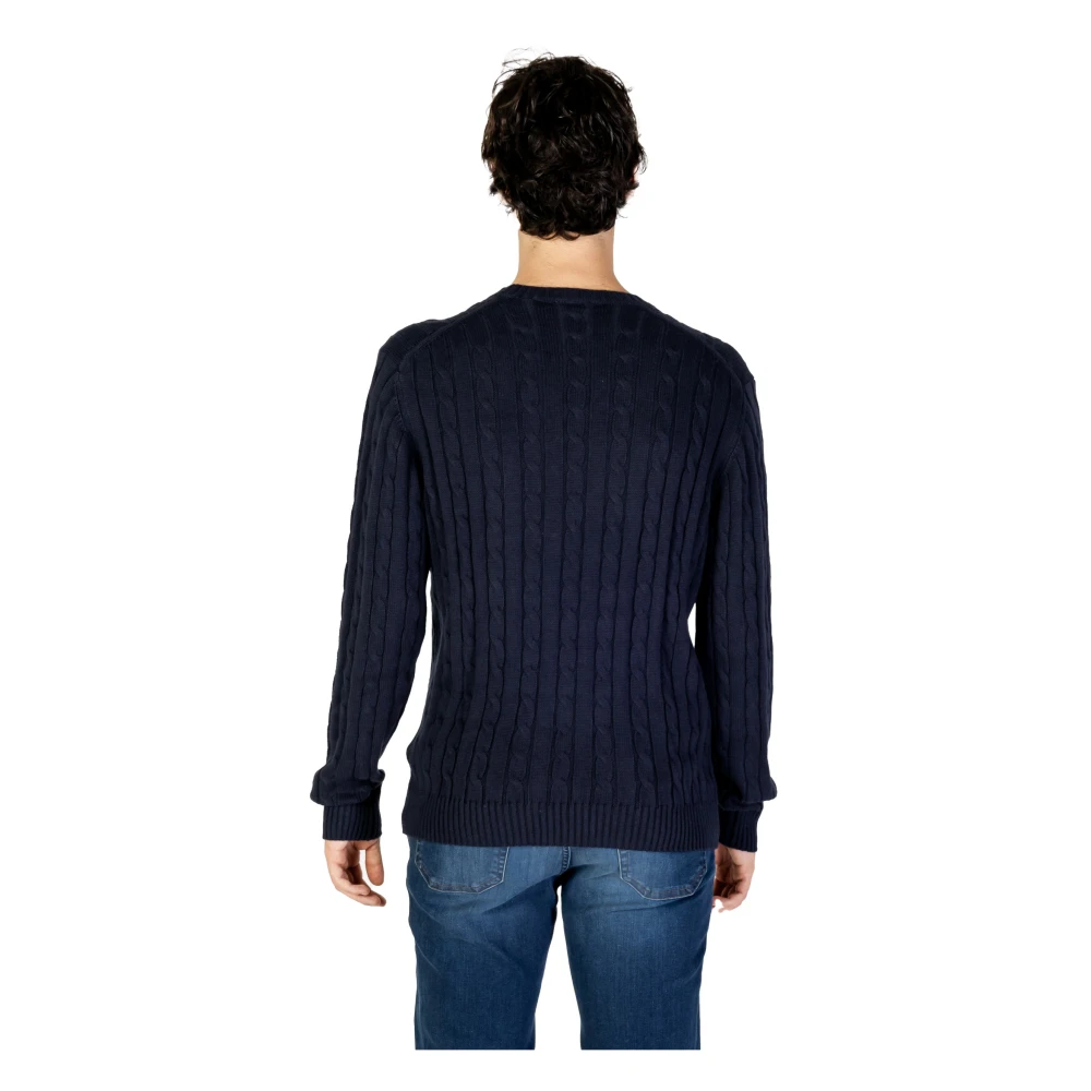 U.s. Polo Assn. Mannen Gebreide Kleding Collectie voor Herfst Winter Blue Heren