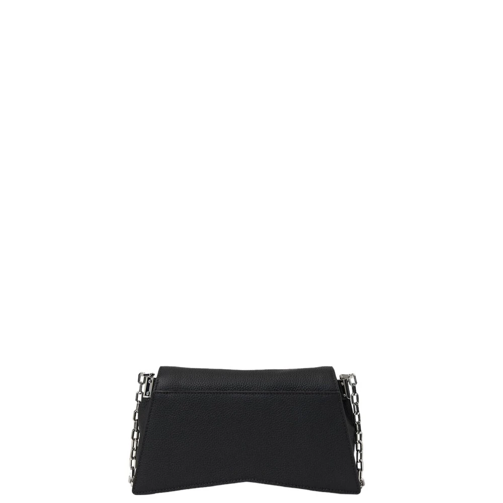 Karl Lagerfeld Stijlvolle K Seven 2.0 Leren Tas Black Dames