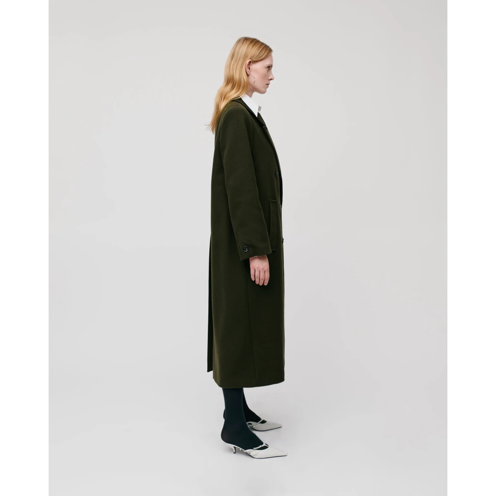 IVY OAK Oversized Boxy Winterjas Green Dames