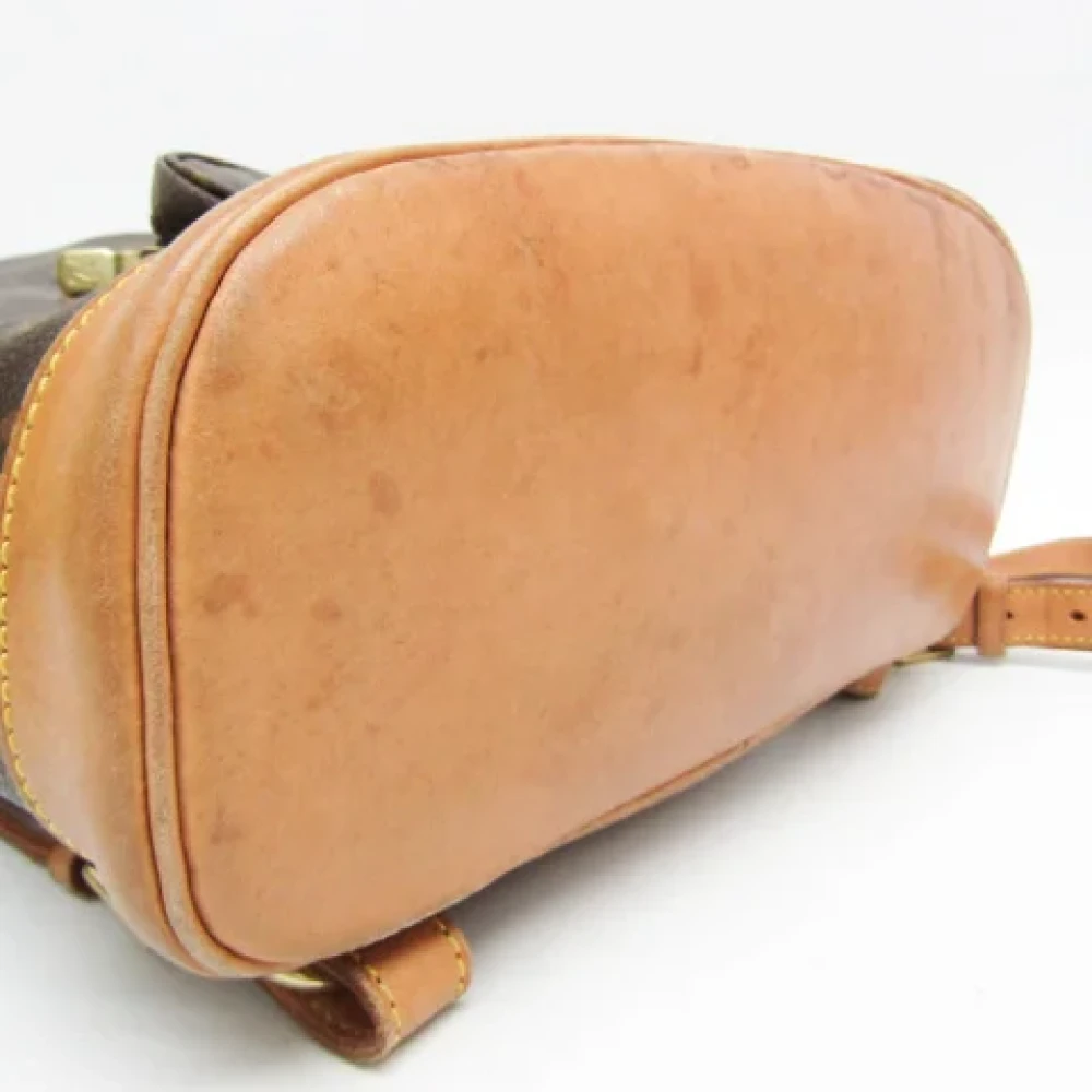 Louis Vuitton Vintage Pre-owned Canvas backpacks Brown Dames