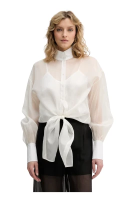 Transparent Silk Shirt