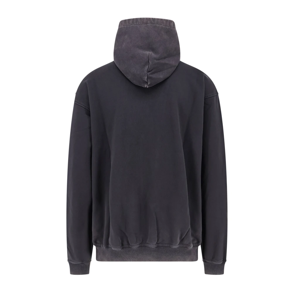 Represent Thoroughbred Print Katoenen Sweatshirt Black Heren