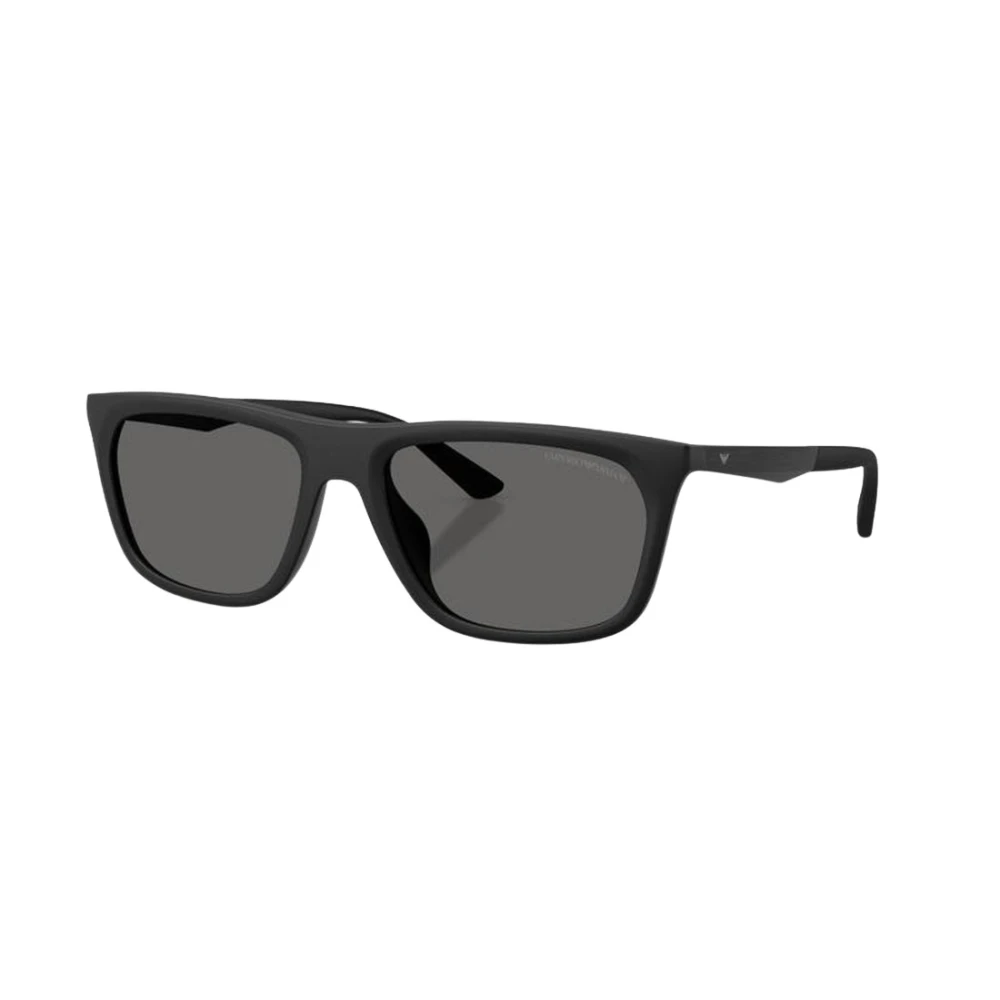 Emporio Armani , Sunglasses, Male, Black, 57 Mm, Pillow Sunglasses