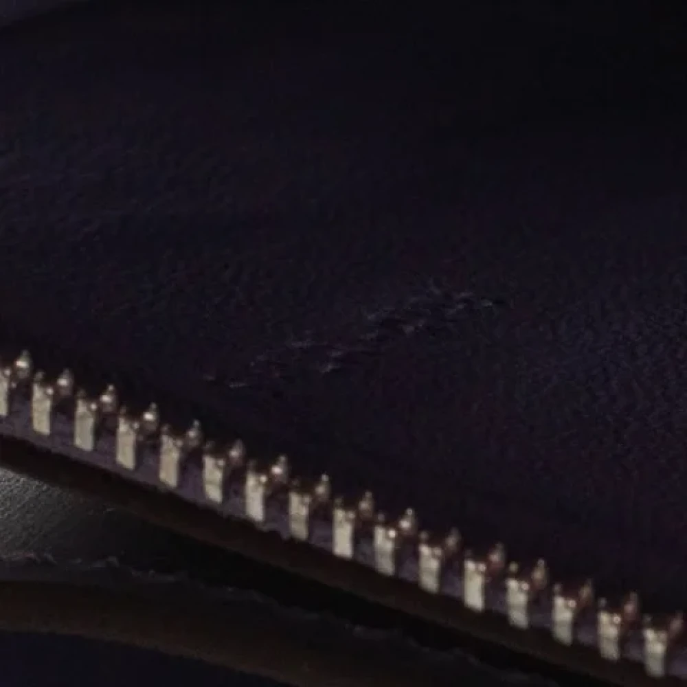 Celine Vintage Pre-owned Leather celine-bags Purple Dames