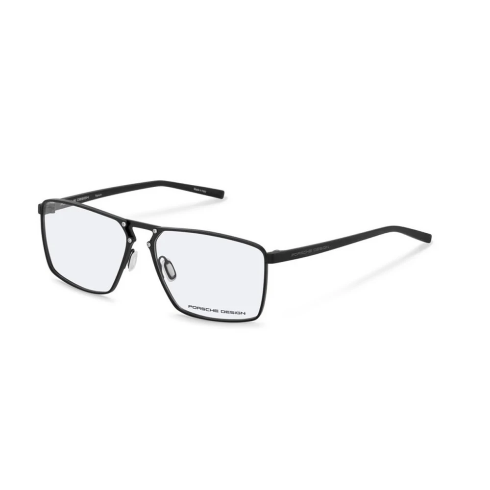 Porsche Design Zwarte Montura Zonnebril Black Heren