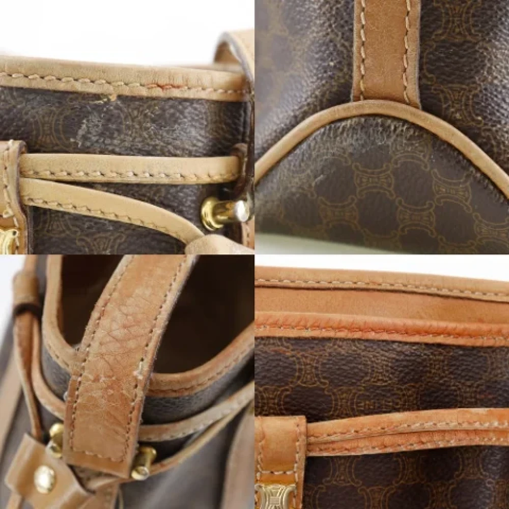 Celine Vintage Pre-owned Canvas celine-bags Brown Dames