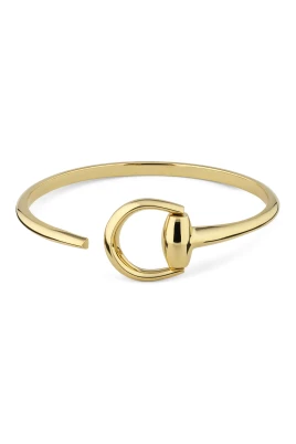 Horsebit armband i gult