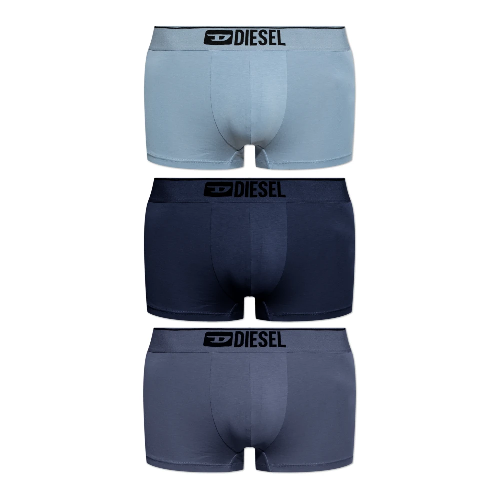 Diesel Driepak boxershorts Umbx-Damienthreepack Blue Heren