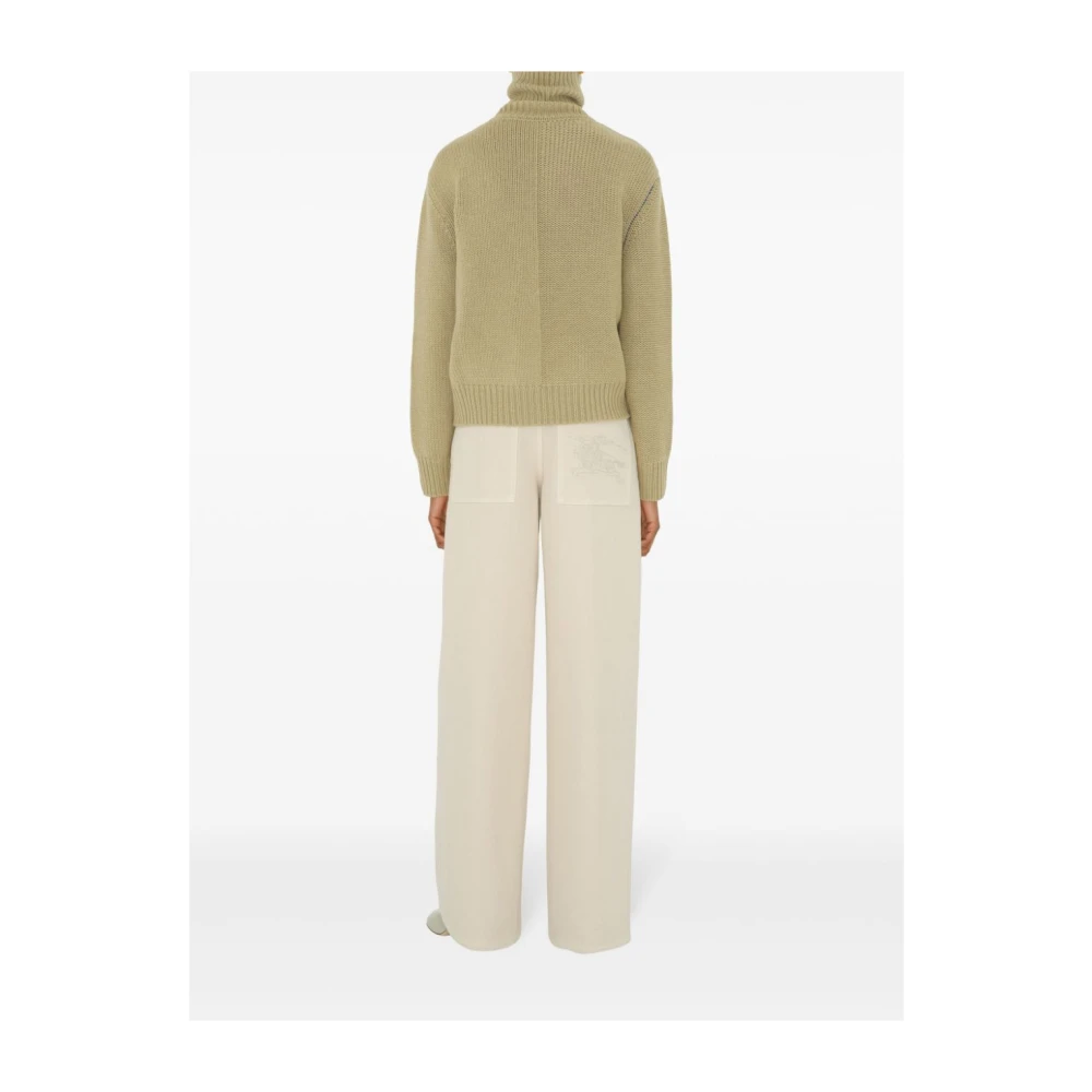 Burberry Beige Cashmere Sweater Aw24 Beige Dames