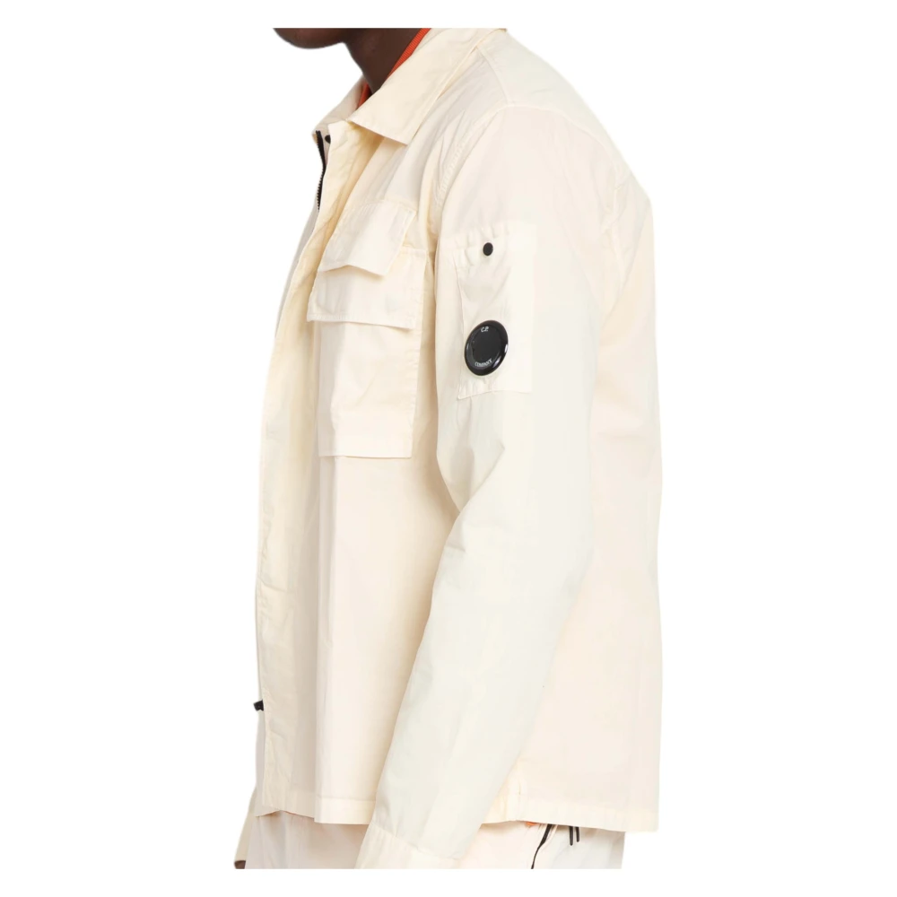 C.P. Company Light Jackets Beige Heren