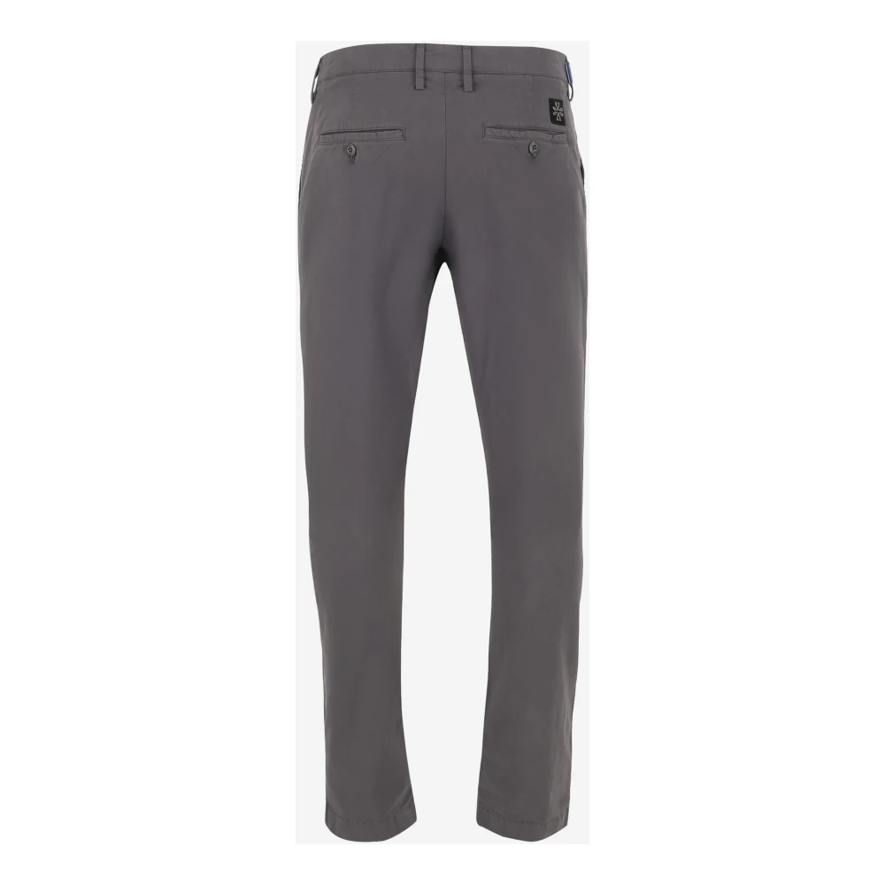 Jacob Cohën Stretch Katoen Grijze Chinos Broek Gray Heren