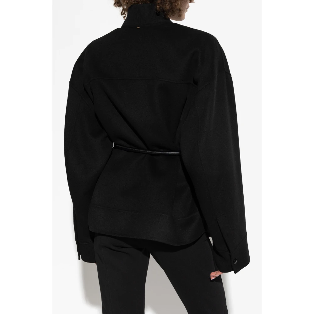 SPORTMAX Jas Vitalba Black Dames