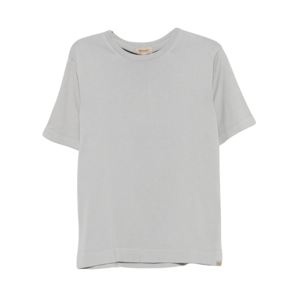 Woolrich Gray T-Shirts, Male, 2XL, T-Shirt