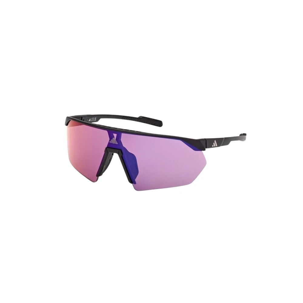Adidas Black Sunglasses, Female, One Size, Sp0076 02Z Sunglasses
