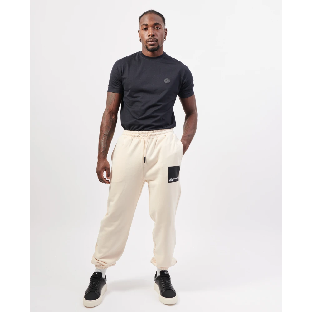 Karl Lagerfeld Broek Grijs Gray Heren