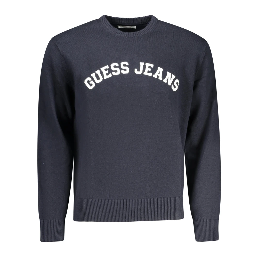 Guess , Herren, Strickwaren, Blau, L 
