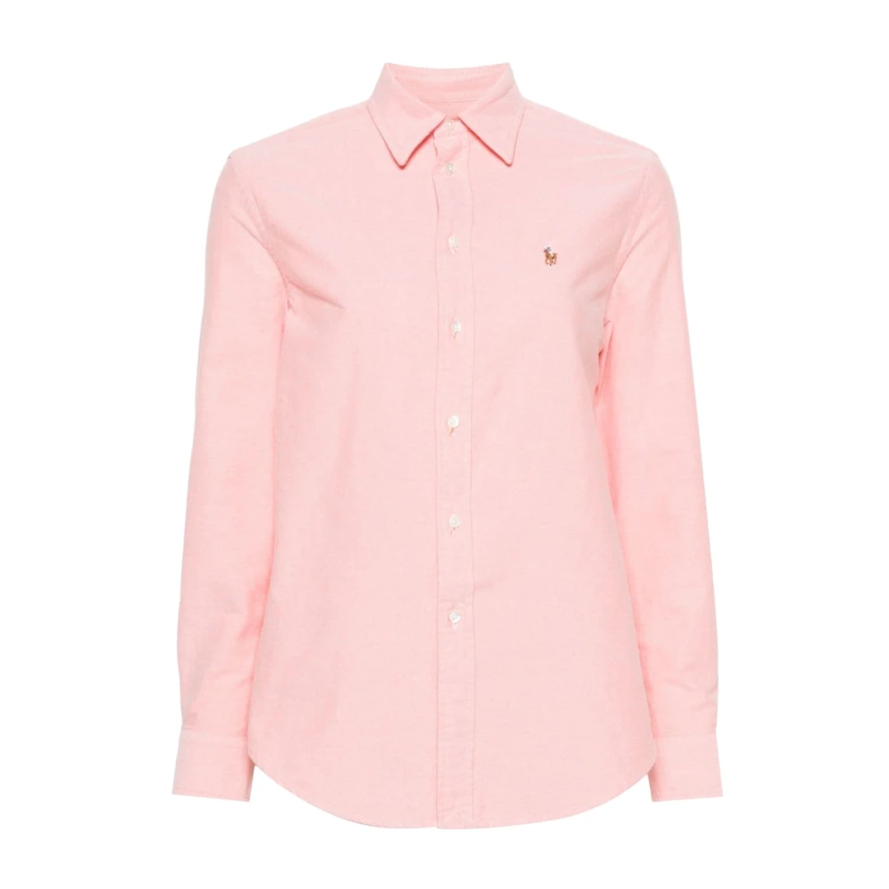 Polo Ralph Lauren Relaxed fit overhemdblouse met labelstitching