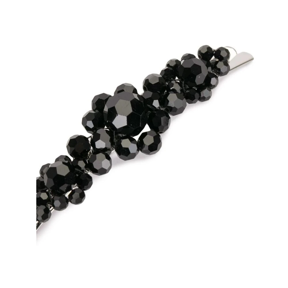 Simone Rocha Haaraccessoire met kristallen versiering Black Dames