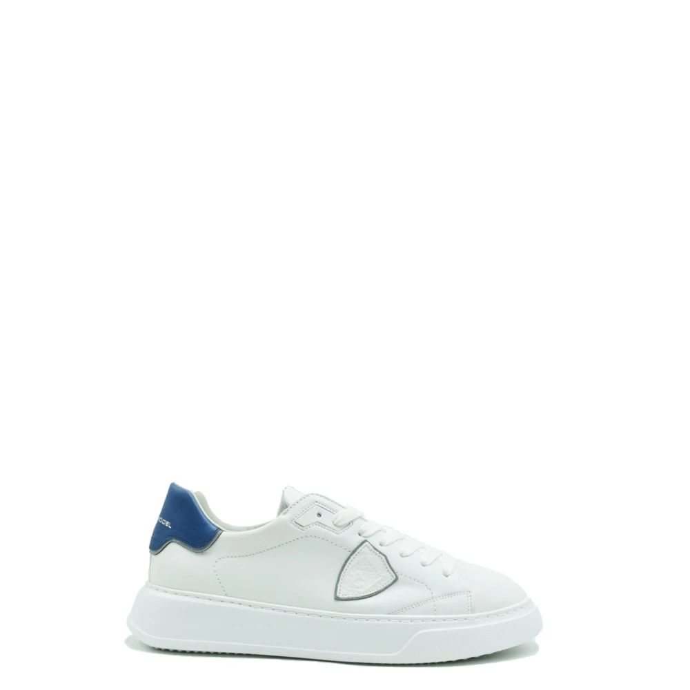Philippe Model Men's White Sneakers, 6 Uk, Temple Trainers