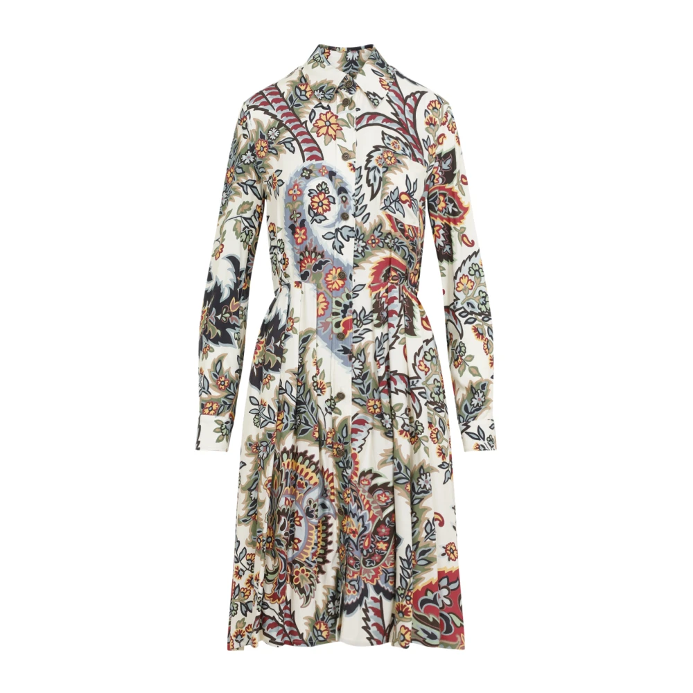 ETRO Neutrale Jurk Aw24 Multicolor Dames