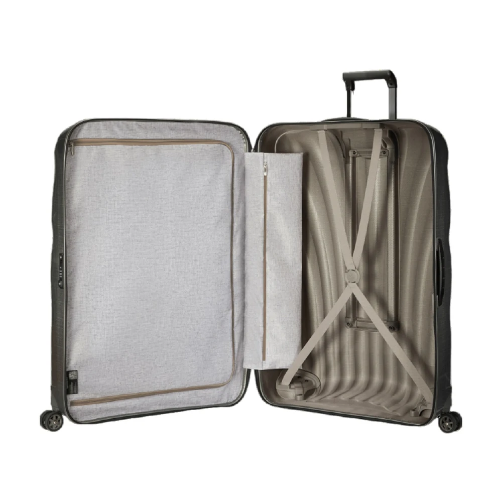 Samsonite Groene Trolley Koffer met TSA-slot Green Unisex