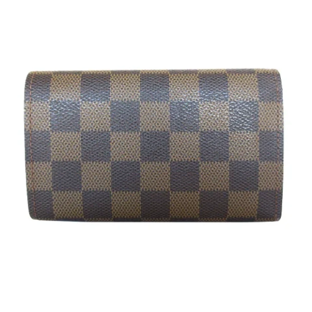 Louis Vuitton Vintage Pre-owned Canvas wallets Brown Dames