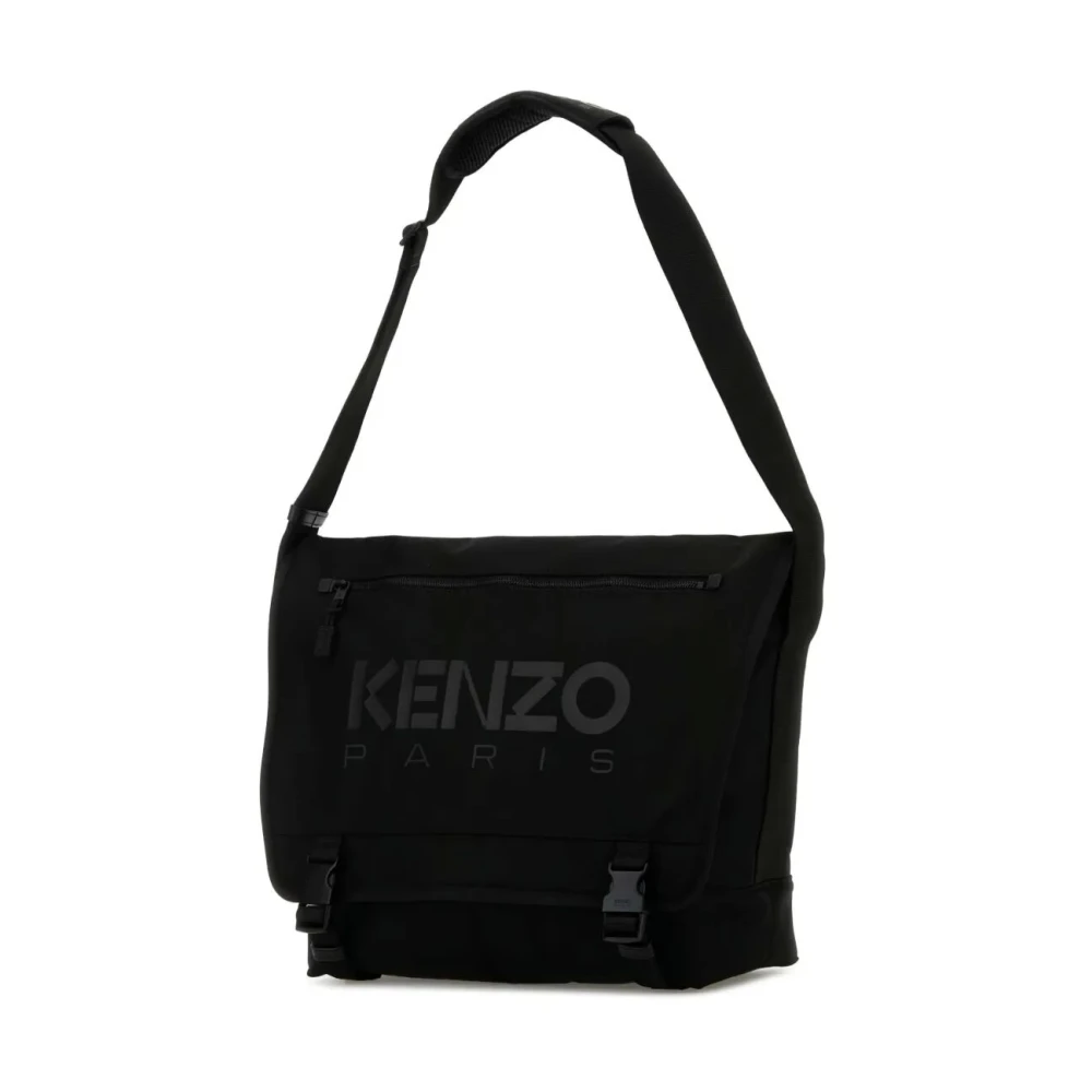 Kenzo Stijlvolle Messenger Tas voor Jou Black Dames
