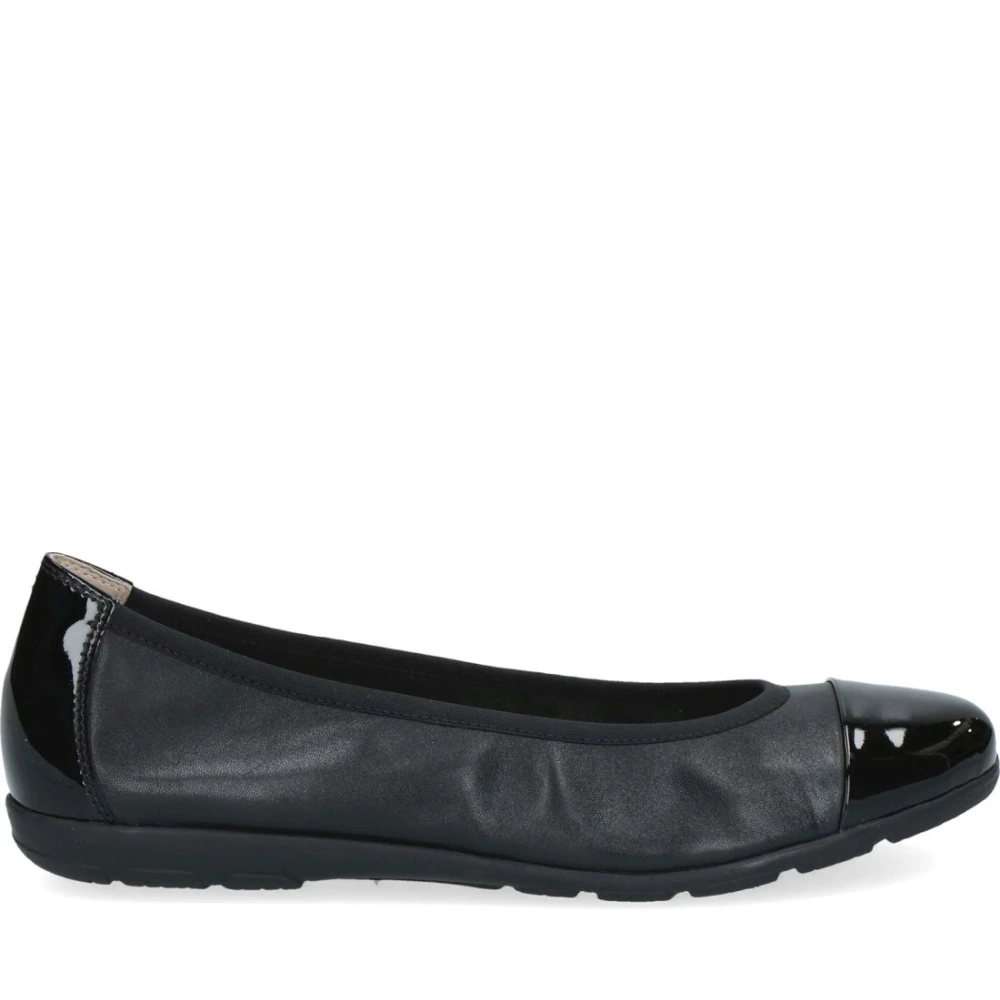 Caprice Vrouw Zwart Schoenen Dames, 36 Eu, E Gesloten Ballerina Voor En