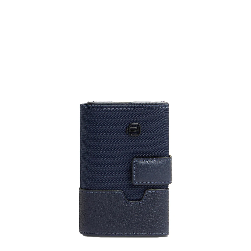 Piquadro Homme Bleu Accessoires, Taille: One Size Porte-Cartes Pop-Up