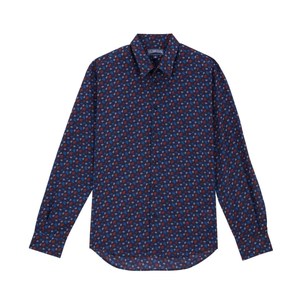 Vilebrequin Regenboog Schildpaddenshirt Blue Heren
