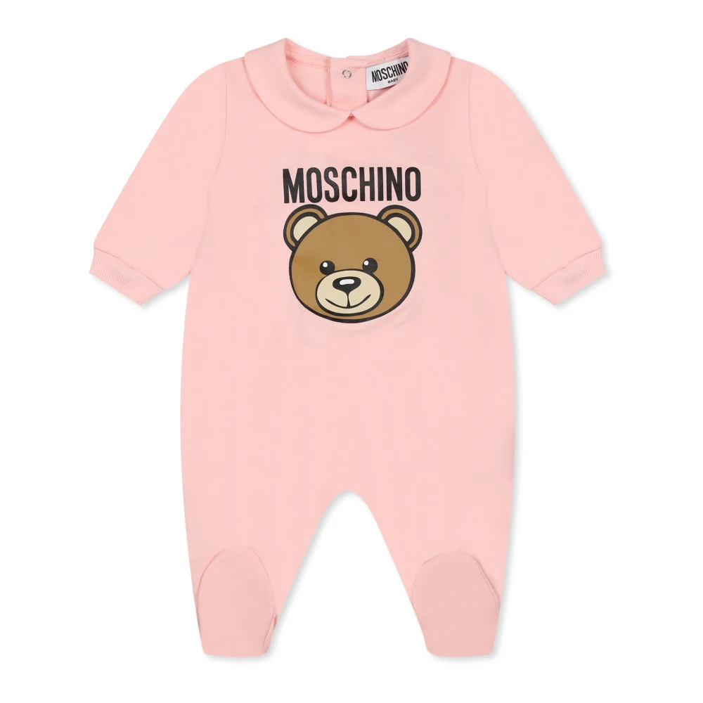 Moschino Rosa Teddy Bear Rompers Pink, Unisex