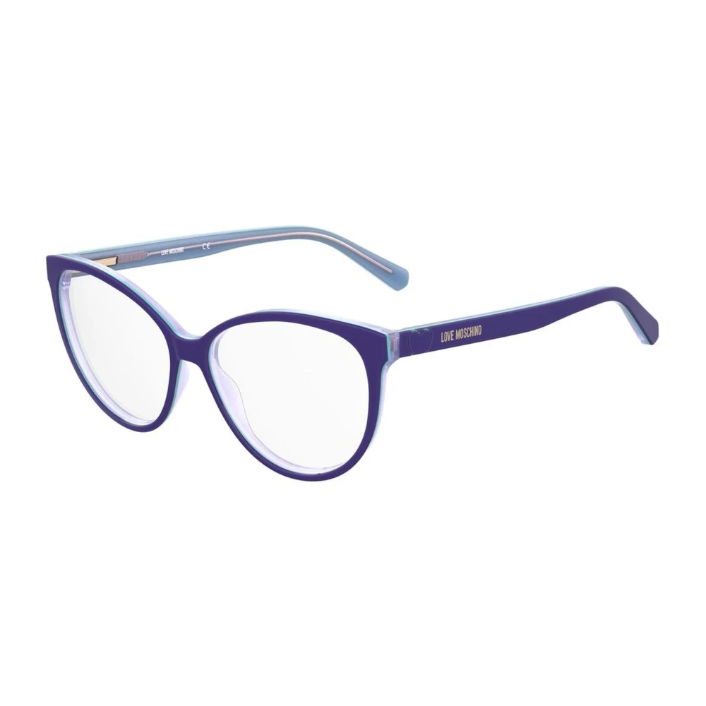 Love Moschino Women's Purple Acetate Frames Glasses