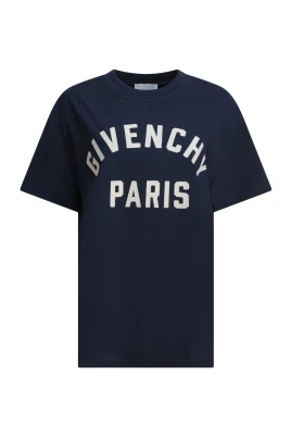 Blå T-shirt för kvinnor AW25