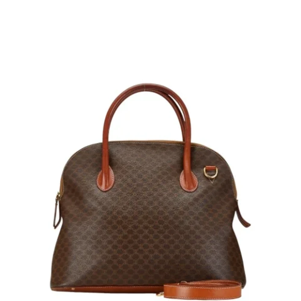 Celine Vintage Pre-owned Plastic celine-bags Brown Dames