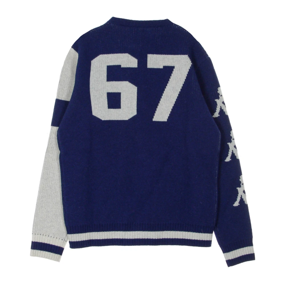 Kappa Blauwe Heren Trui Blue Heren